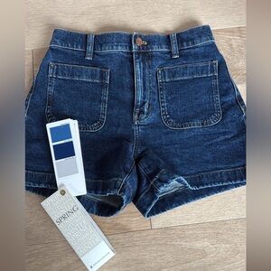 Denim Blue Women's Shorts